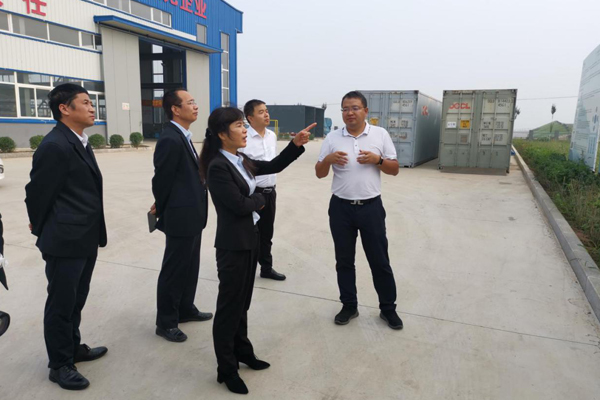 陜西航天建設集團有限公司總經理、黨委副書記謝明娟率隊赴遼寧一諾環保產業集團開展考察調研工作
